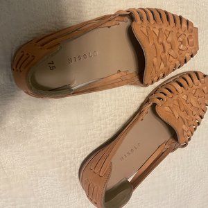 Nisolo Huarache Sandal, Almond